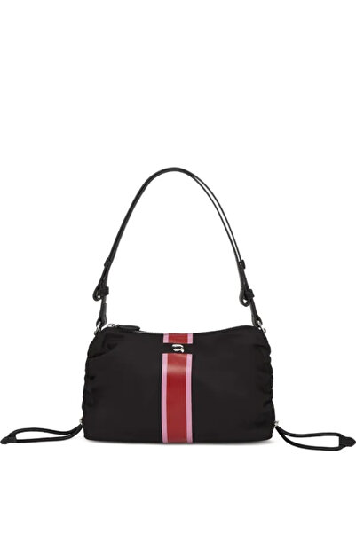 Karl Lagerfeld Ikon Nylon Stripe Sm Sb Drawst (A4W30252999) Women