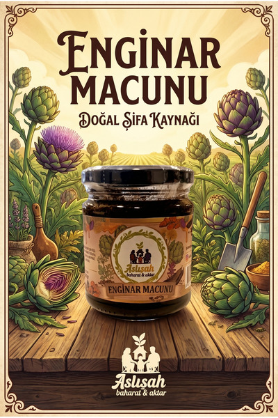 Aslışah Baharat Aktar Enginar macun