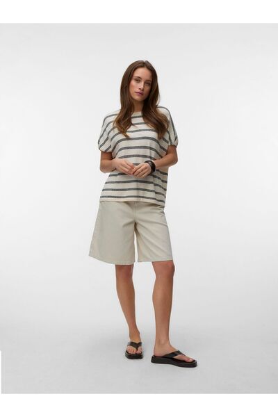 Vero Moda Gestricktes T-Shirt VMZAYA Gestricktes T-Shirt