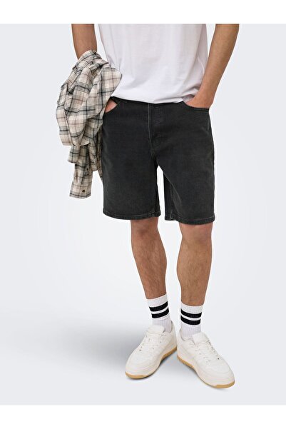 Only & Sons Jeans-Shorts ONSEDGE Gerade geschnitten Shorts