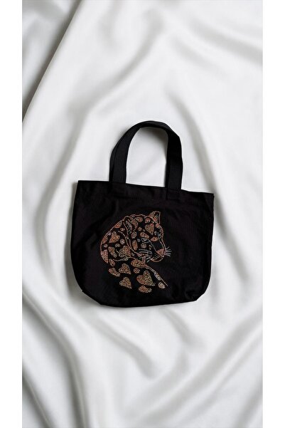PIRILTISHOP Tiger Pattern Stone Bag