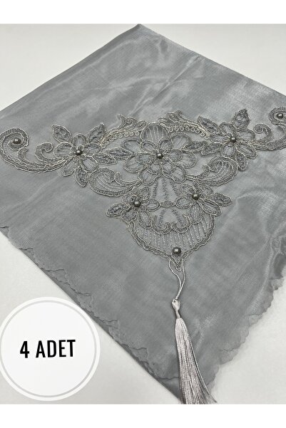 AYHANHOME Pachet de lux din satin brodat cu dantelă