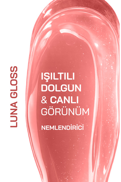 Sentinus Luna Lip Gloss – Glass Effect (Glass Lips), Shiny & Moisturizing Lip Gloss