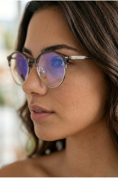 MONAL Bilgisayar Ekran Ders Çalışma Gözlüğü Unisex Mavi Işık Filtreli Korumal...