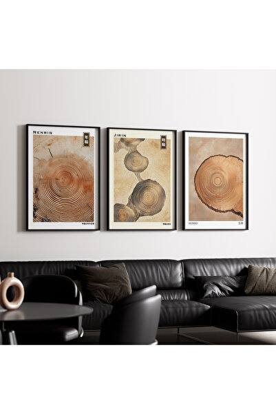 Artiera Σετ ζωγραφικής με ξύλινο πλαίσιο 3 τεμαχίων, Η ίχνη της όνττησης των ...