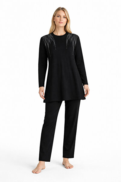 Mutlu City Γυναικείο Σετ Δύο Τεμαχίων Μεσαίας Ηλικίας Κανονικής Εφαρμογής, Χτ...