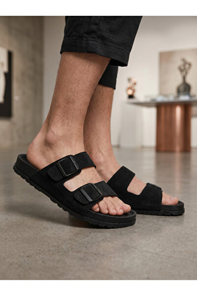 Babetty Ανδρικές Παντόφλες Μασάζ με Διπλή Πόρπη, Ανατομικές Ορθοπεδικές, Ρυθμ...