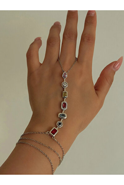h&b design jewel حجر الرغيف الفرنسي ذو اللون الفولاذي الفضي Şahmeran