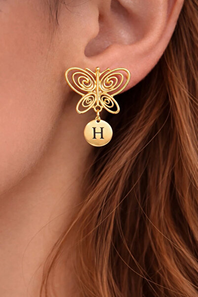 h&b design jewel Kişiselleştirilebilir Füsun Küpesi