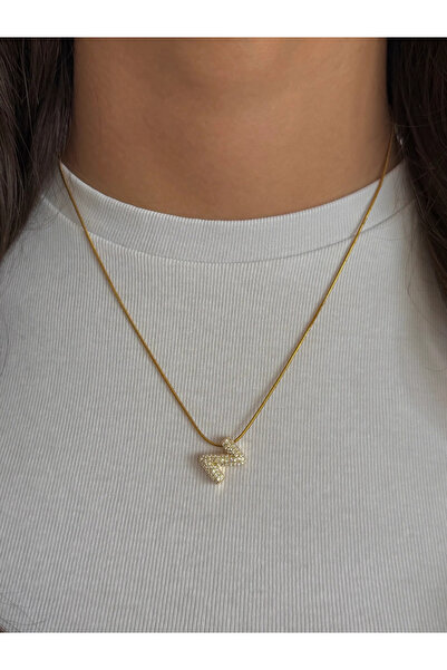 h&b design jewel Steel 3D Z Letter Necklace