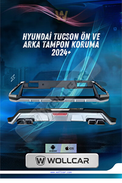 Genel Markalar Hyundai Tucson 2025 Sonrası Ön-Arka Difüzör Seti