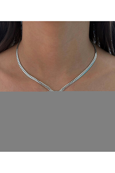 h&b design jewel Steel Mesh Chain Choker