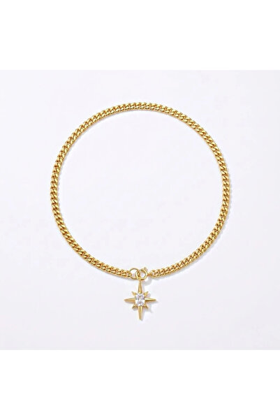 h&b design jewel Steel Pole Star Necklace