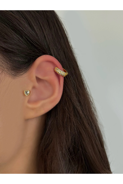 h&b design jewel Çelik Gold Halka Piercing