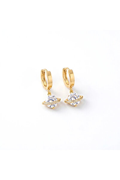 h&b design jewel أقراط الكوكب الصلب