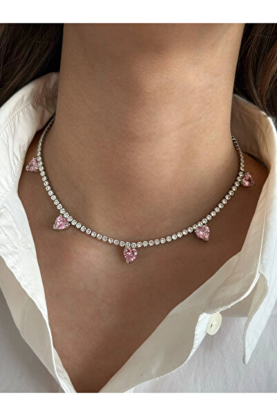 h&b design jewel Silver 5 Kalpli Kolye