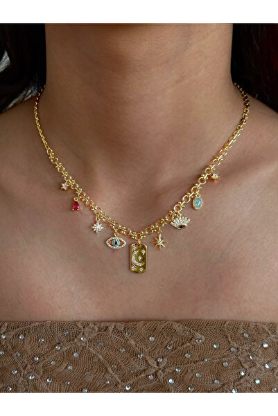 h&b design jewel Vip 9 Charmlı Choker