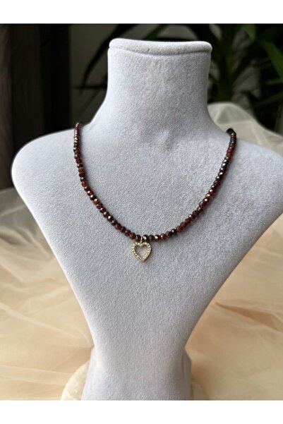 Doğaltaş Masalları Garnet Stone Necklace (GRANAT)