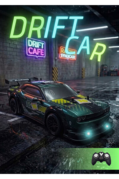 Boratila Toys 2.4GHz 1:16 Ölçek Mercedes Bmw Dodge Challenger benzeri Işıklı,...