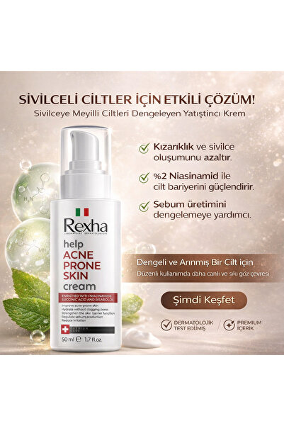 Rexha Beauty Sivilce Ve Akne Karşıtı-sivilce Akne Kurutucu - Siyah Nokta-leke...