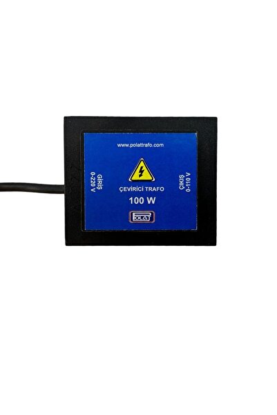 Polat 220 Giriş - 110 Çıkış Çevirici Trafo Converter (100 W) IP TİP