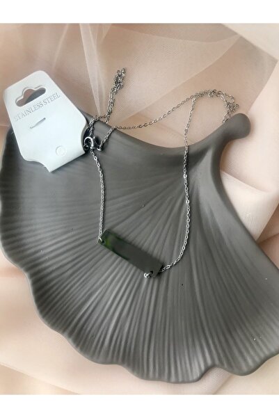Doğaltaş Masalları Steel Men's Necklace