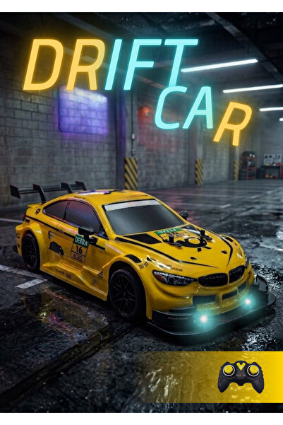 Boratila Toys 2.4GHz 1:16 Ölçek Mercedes Bmw Dodge Challenger benzeri Işıklı,...