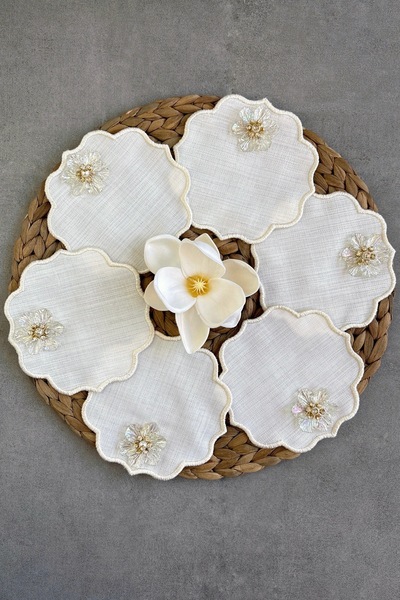 Mora Tekstil Με γκλίτερ Πετσέτες παρουσίασης N Με κέντημα με Ανθεκτικό στους ...