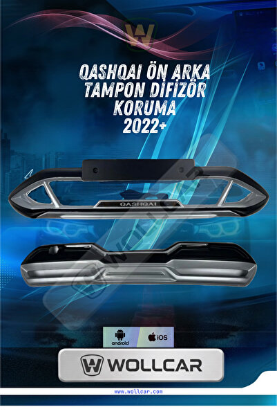 Genel Markalar QASHQAI ÖN ARKA TAMPON DİFİZÖR KORUMA