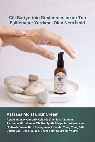 Biorenda Astasea Moist Elixir Prebiyotik Ve Bariyer Destekleyici Nemlendirici Krem 50 ml