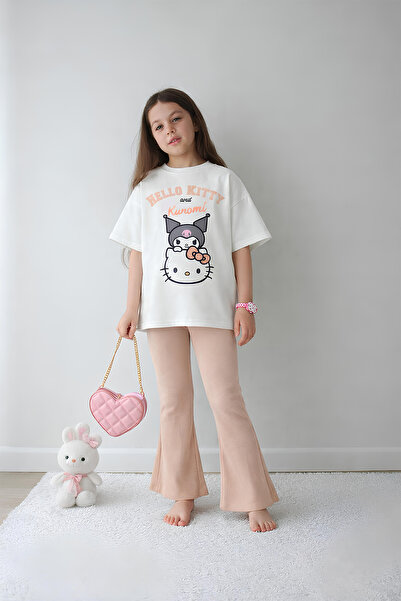 Belya Kids Wear Κοριτσίστικο Σετ Ολόσωμο Τοπ και Κάτω Μέρος Oversize με Κολάν...