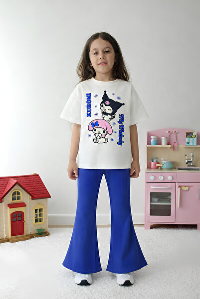 Belya Kids Wear Κοριτσίστικο Σετ Ολόσωμο Τοπ και Κολάν Υπερμεγέθους Μεγέθους ...
