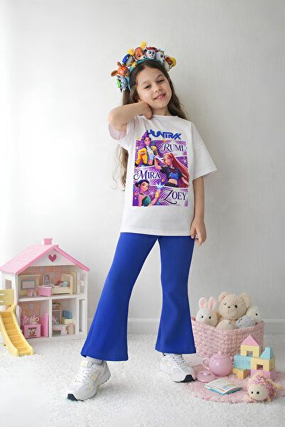 Belya Kids Wear Κοριτσίστικο Σετ Ολόσωμο Τοπ και Κάτω Μέρος Oversize με Κολάν...