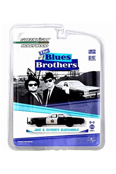 Greenlight Collectibles هوليوود 1:64 بلوس براذرز بلوسموبيل 1974 دودج موناكو ن...