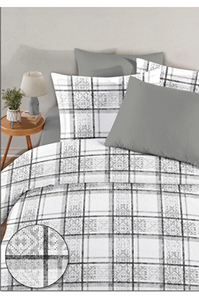 cs ilkim 100% βαμβακερό γεωμετρικό σχέδιο διπλό πικέ 200*240 εκ. (ΝΕΟ ΜΟΝΤΕΛΟ)