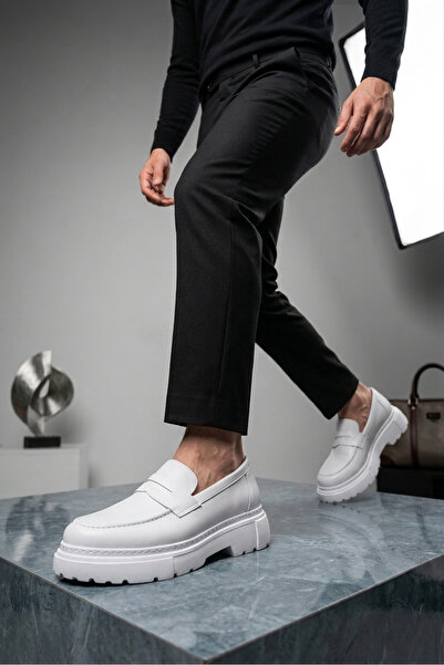 ZRC2417 Premium Casual Men's Classic Shoes White