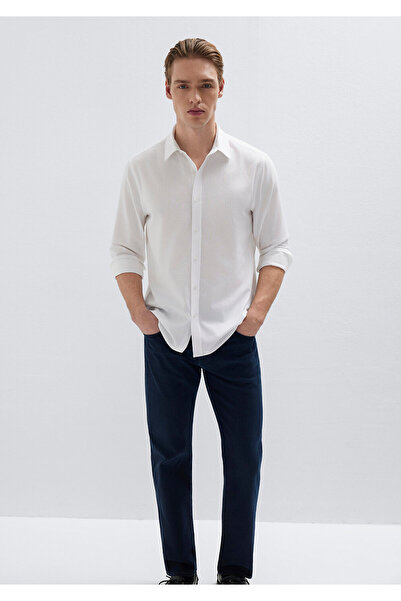 Mavi Weißes Hemd Regular Fit / Normaler Schnitt 0211670-620