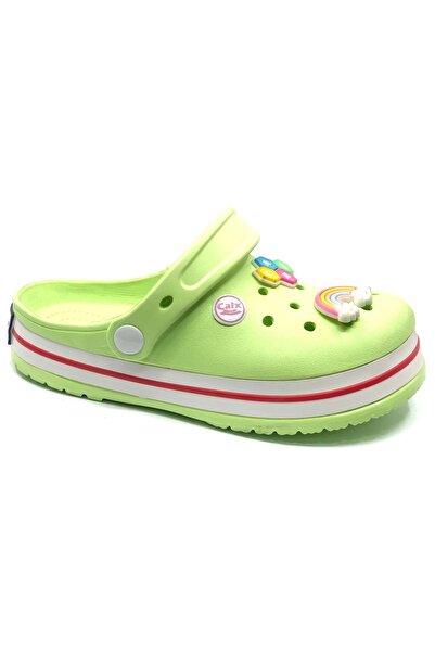 Kids Club Shoes Kocamanlar 7010 Sabo Ежедневни детски чехли унисекс ЗЕЛЕНИ