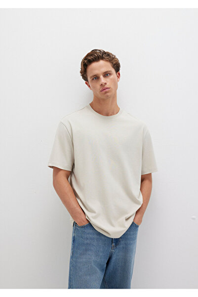 Mavi Beiges, locker geschnittenes T-Shirt - 066249 -70144