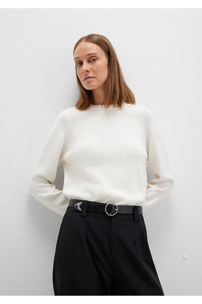 Mavi Schwarzer Gürtel aus Kunstleder - 196041 -900