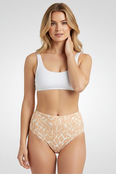 aerie Women Printed Bikini Bottom, Multicolor