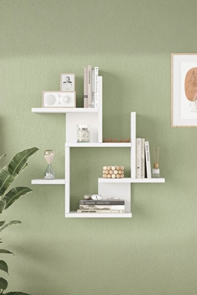 Yurupa Wall 21 Duvar Rafı Beyaz WAL21-W