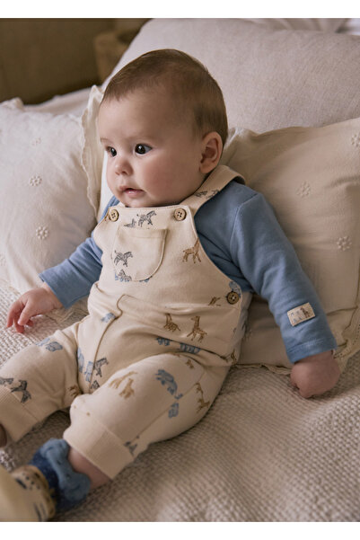 MAYORAL Newborn Boy Printed Jumpsuit 2-Piece Set