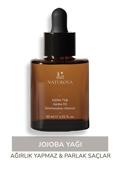 NATUROVA Jojoba Yağı %100 Saf Soğuk Sıkım 30 Ml