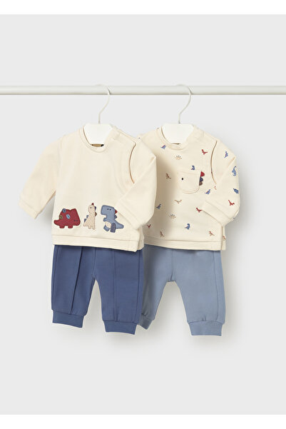 MAYORAL Newborn Boy 4-Piece Tracksuit Set