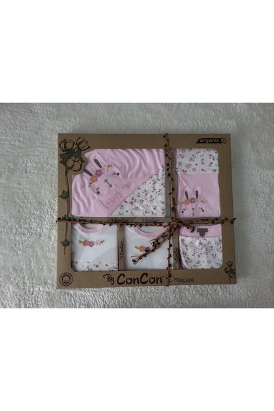 Baby Violette 10-Piece Organic Cotton Boxed Newborn Set