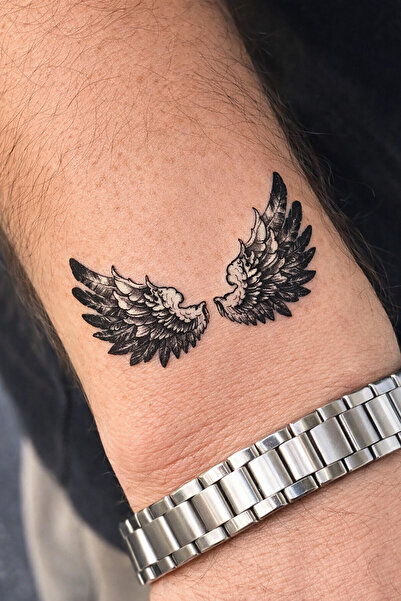 TAKIŞTIR Geçici Kanat Figürlü Mini Dövme Tattoo