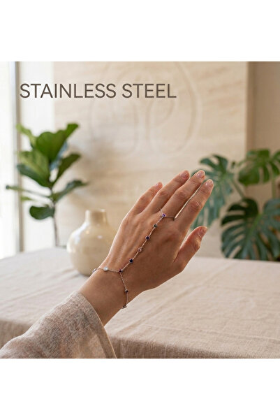 stainless steell saydam renk zincirli karışık model şahmeran