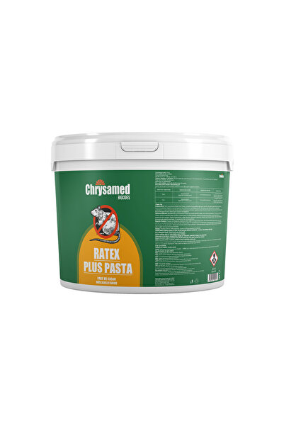 Chrysamed Ratex Plus Pasta 5 Kg Fare Sıçan Mücadelesi İçin
