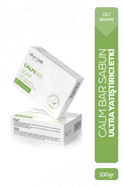 Mila Care Health&Beauty Calm Bar Yatıştırıcı Bakım Sabunu Aloe Vera Özlü 100gr